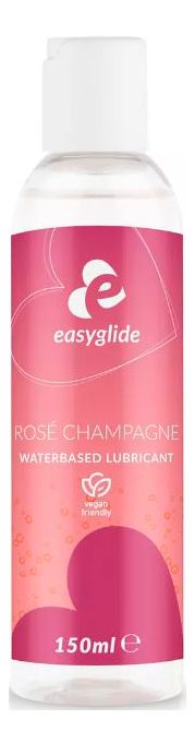 EasyGlide Rosé Champagne Water Based Lubricant - 150 ml.